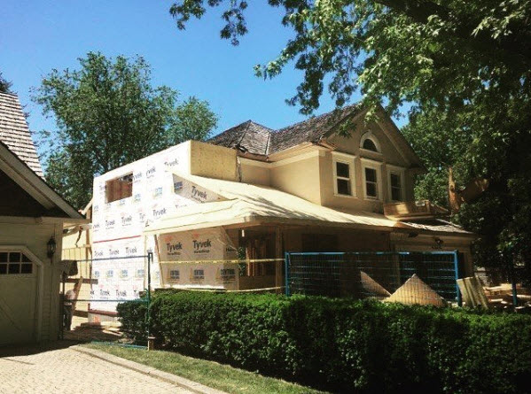 Building a New Home Addition in Oakville